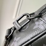 ルイヴィトンコピー ビジネス ハンドバッグ ポーチ 黒 ロゴ M82076