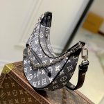 ルイヴィトンコピー ループ ハンドバッグ ジャガード デニム M21752